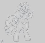  anthro areola badgerben big_breasts breasts earth_pony equine erect_nipples female friendship_is_magic horse huge_breasts hyper hyper_breasts lactating mammal milk my_little_pony nipples nude pinkie_pie_(mlp) pony pussy self_suckling smile solo 