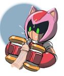  2015 amy_rose anthro archie_comics cum erection female hammer handjob hedgehog mammal penis saltcore sonic_(series) tools vein video_games 