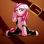  2015 behind-space blue_eyes blush clothing cute earth_pony equine female feral friendship_is_magic hair horse long_hair mammal my_little_pony navel pink_hair pinkamena_(mlp) pinkie_pie_(mlp) pony solo 