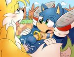  anal anal_penetration anthro balls canine duo fox hedgehog male male/male mammal miles_prower penetration penis sonic_(series) sonic_the_hedgehog spice5400 video_games 