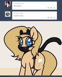  2015 animal_ears backy cat cat_ears costume cute english_text equine fan_character feline female feral friendship_is_magic horse mammal my_little_pony plain_background pony slavedemorto solo text 