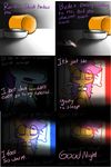  bed blood collar crying english_text equine female friendship_is_magic half-closed_eyes horse inside mammal my_little_pony no_pupils open_mouth overdose pillow pony rainbow_dash_(mlp) razor saipony scootaloo_(mlp) solo suicide tears text 