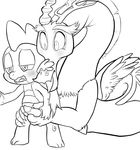  age_difference cub discord_(mlp) draconequus dragon duo friendship_is_magic male male/male multi_penis my_little_pony penis spike_(mlp) unknown_artist young 