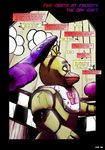  animatronic bonnie_(fnaf) brianxkaren chica_(fnaf) comic cupcake_(fnaf) five_nights_at_freddy&#039;s five_nights_at_freddy&#039;s:_the_day_shift machine mechanical robot video_games 