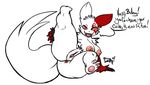  big_breasts breasts cautioncat feet female long_tail looking_at_viewer nintendo nipples nude plain_background pok&eacute;mon pussy red_eyes solo video_games wide_hips zangoose zuki 