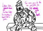  anthro five_nights_at_freddy&#039;s five_nights_at_freddy&#039;s_3 lagomorph machine male mammal mechanical penis plain_background rabbit robot solo springtrap_(fnaf) text video_games 