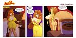  anthro big_breasts big_butt breasts brown_hair butt cleavage clothed clothing comic depression female hair huge_breasts male mammal nipples penny_flynn rodent solo squirrel undressing voluptuous zaftigbunnypress 