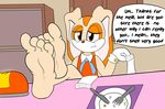  brown_eyes cream_the_rabbit cub feet foot_fetish foot_focus foxkai hi_res holding_sock lagomorph mammal paws rabbit solo sonic_(series) sonic_the_hedgehog unsure video_games young 