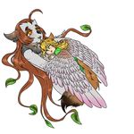  avian baby bird canine child cub cuddling duo earthowl embrace feathers fox great hatchling hera holding horn love mammal mother owl parent sleeping wings young 