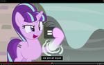  2015 = absurd_res breaking_the_fourth_wall cutie_mark dialogue english_text equine female friendship_is_magic hair hi_res horn mammal multicolored_hair my_little_pony open_mouth portal screencap solo starlight_glimmer_(mlp) text thediscorded unicorn youtube 