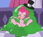  2015 absurd_res badumsquish blush duo earth_pony equine eyes_closed female feral friendship_is_magic goo hair hat hi_res horse mammal my_little_pony penetration pink_hair pinkie_pie_(mlp) pony pussy pussy_juice sex smile the_smooze_(mlp) vaginal vaginal_penetration 