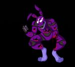  animatronic anthro blood bonnie_(fnaf) creepy damaged five_nights_at_freddy&#039;s lagomorph machine male mammal mechanical rabbit robot scary solo theicedwolf video_games 