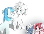  &lt;3 2015 ahegao blue_eyes blue_hair cutie_mark double_diamond_(mlp) earth_pony equine eyes_closed female feral friendship_is_magic fur grey_fur group hair horn horse male mammal my_little_pony night_glider_(mlp) party_favor_(mlp) pink_eyes pink_fur pink_hair plain_background pony sugar_belle_(mlp) tongue tongue_out unicorn unknown_artist white_background white_fur white_hair 