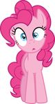  2015 absurd_res alpha_channel earth_pony equine female feral friendship_is_magic hi_res horse looking_at_viewer mammal masemj my_little_pony pinkie_pie_(mlp) pony solo 