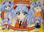  90s blue_hair chibi gotou_keiji hoshino_ruri kidou_senkan_nadesico twintails 