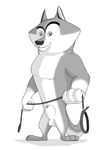  abs agent_classified anthro anthrofied arctic_wolf canine character_from_animated_feature_film delirost_(artist) dreamworks madagascar male mammal muscles north_wind sheath solo the_penguins_of_madagascar wolf 