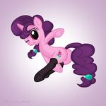  2015 anus butt cute cutie_mark edit equine female feral friendship_is_magic hair hi_res hisexpliciteditor hooves horn legwear looking_at_viewer looking_back mammal my_little_pony nude one_eye_closed pink_eyes plain_background purple_hair purple_theme pussy pyruvate smile solo stockings sugar_belle_(mlp) unicorn vaginal wink 