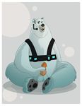  anthro balls bear character_from_animated_feature_film corporal corporal_the_polar_bear dreamworks erection madagascar male mammal niall-bear north_wind nude overweight penis polar_bear solo the_penguins_of_madagascar 