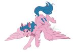  2015 cute dennybutt equine female feral firefly_(mlp) mammal my_little_pony pegasus solo wings 
