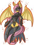  2015 alpha_channel anthro anthrofied armor bat batman batman_(series) belt breasts cape clothed clothing crossover cutie_mark equine female flutterbat_(mlp) fluttershy_(mlp) friendship_is_magic fur hair horse hybrid legwear long_hair looking_at_viewer mammal mask my_little_pony pegasus pink_fur pink_hair plain_background pony raptor007 red_eyes skimpy solo teeth transparent_background unconvincing_armor wings yellow_fur 