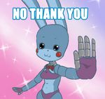 animatronic anthro bow_tie five_nights_at_freddy&#039;s five_nights_at_freddy&#039;s_2 gud lagomorph machine mammal mechanical rabbit reaction_image robot toy_bonnie_(fnaf) video_games 