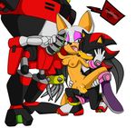  amatsucat e-123_omega group group_sex machine male/female/female mechanical robot rouge_the_bat sex shadow_the_hedgehog sonic_(series) threesome 