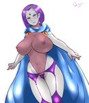  2015 areola big_breasts breasts camel_toe clothing erect_nipples female huge_breasts human mammal navel nipples pussy raven_(teen_titans) solo superboin teen_titans tight_clothing 