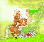  allannocte anthro breasts butt cum cum_on_face cumshot epona equine erection female happy happy_sex hero horse hyrule interspecies link male mammal nintendo nipples orgasm penis sex sweat the_legend_of_zelda titfuck video_games 