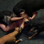  3d arianna bestiality big_breasts bite boxer breasts canine canis3 doberman dog female feral forced german_shepherd great_dane human interspecies mammal 