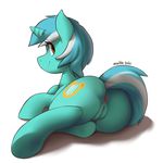  2015 anus butt cutie_mark derpah equine female feral friendship_is_magic hi_res horn lyra_heartstrings_(mlp) mammal my_little_pony pussy smile solo unicorn 