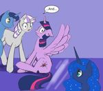  2015 english_text equine female feral friendship_is_magic horn male mammal my_little_pony night_light_(mlp) princess_luna_(mlp) silfoe text twilight_sparkle_(mlp) twilight_velvet_(mlp) unicorn winged_unicorn wings 