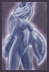  anthro belly blue_fur breasts female fur hair invalid_tag koshkio long_hair nude small_breasts solo standing unknown 