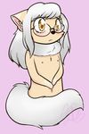  blush canine cat dog eyewear feline glasses mammal millicent navel nipples nude princesky 