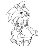  anus balls big_butt butt clothing cosplay girly looking_at_viewer looking_back poison_(character) slashysmiley sonic_(series) sonic_the_hedgehog thong 