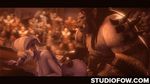  3d animated draenei studiofow video_games warcraft world_of_warcraft yrel 