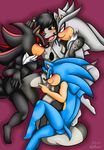  blush butt cuddling deke foursome group group_sex licking male male/male mammal nude redfirestar sex shadow_the_hedgehog silver_the_hedgehog skunk sonic_(series) sonic_the_hedgehog tongue tongue_out video_games 