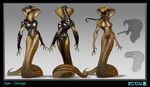  alien armor concept female model_sheet naga nude official unconvincing_armor x-com 
