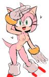  &lt;3 amy_rose anthro barely_visible_genitalia barely_visible_pussy boots bracelet breasts clothing colored_sketch female footwear gloves green_eyes hedgehog hi_res jennniferthehedgie239 jewelry looking_at_viewer mammal mostly_nude navel nipples open_mouth open_smile pose pussy simple_background smile solo sonic_(series) video_games white_background 