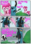  changeling comic dialogue digestion duo earth_pony english_text equine eyes_closed female feral friendship_is_magic hair hat horn horse long_hair mammal my_little_pony open_mouth party_hat pink_hair pinkie_pie_(mlp) pony queen_chrysalis_(mlp) shrabby sleeping text 