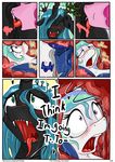  blue_hair blush changeling comic dialogue earth_pony english_text equine female feral friendship_is_magic hair horn horse incest long_hair mammal my_little_pony open_mouth oral pink_hair pinkie_pie_(mlp) pony princess_celestia_(mlp) princess_luna_(mlp) queen_chrysalis_(mlp) sex shrabby sibling sisters sweat text vore 