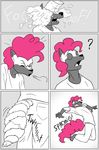  anthro canine clock-face equine fox friendship_is_magic horse male mammal my_little_pony pinkie_pie_(mlp) pony surprise transformation 