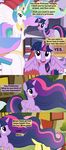  2015 beavernator comic dialogue english_text equine female feral fluttershy_(mlp) friendship_is_magic horn humor mammal my_little_pony pegasus princess_celestia_(mlp) text twilight_sparkle_(mlp) winged_unicorn wings 