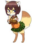  1boshi anthro canine cute female fox fur japanese kemono longfox mammal tagme 