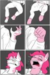  anthro clock-face equine friendship_is_magic horse male mammal my_little_pony pinkie_pie_(mlp) pony transformation 