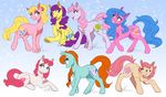  2015 bonbon_(mlp) bright_eyes_(mlp) clover_(mlp) dennybutt earth_pony equine female feral friendship_is_magic happy horse mammal melody_(mlp) my_little_pony patch_(mlp) pony smile starlight_(mlp) sweetheart_(mlp) 