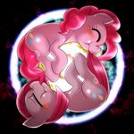  2015 behind-space clothing cute earth_pony equine female feral friendship_is_magic horse mammal my_little_pony pinkamena_(mlp) pinkie_pie_(mlp) pony solo 