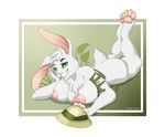  anthro big_breasts breasts butt clothing female fur hair lagomorph mammal nipples nude open_mouth pawpads paws poweron rabbit rip ripping silvixen smile solo tongue wererabbit 