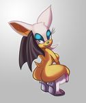  anthro bat big_breasts breasts butt female mammal nude rouge_the_bat solo sonic_(series) toufu_(artist) wings 