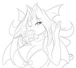  2015 anthro big_breasts breasts cleavage clothed clothing dragon female mastergodai solo 