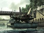  ace_combat ace_combat_04 ace_combat_4 barge city f-18 official_art river soldiers 